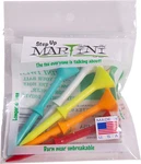 Martini Golf Tees DMT007 Durable Plastic Step-up 3.25", Assorted Colors. Fixed Price $16.99.