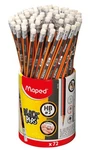 72 Pack Maped Blackpeps Graphite Pencils, Ergonomic Triangular, School. Fixed Price $40.29.