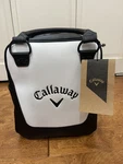 Callaway Practice Caddy Bag 2024 (black/white). Fixed Price $115.00.