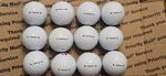 1 Dozen Bridestone Tour Bx Used Golf Balls, Near-mint, Hand-washed, White. Fixed Price $16.99.