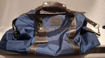 Peter Miller Blue Travel Duffle Bag With Shoulder Strap. Fixed Price $45.00.