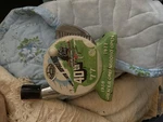 Vintage 1977 "a Swing Into Spring" Forest Oaks Greater Greensboro Liq. Decanter. Fixed Price $30.00.