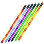 Aakron Color Changing Mood Pencil With Eraser 1 Count (pack Of 24), Assorted. Fixed Price $21.82.