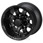 10" Storm Trooper Black Lifted Golf Cart Wheels On 22" Trail Tire-set Of 4. Fixed Price $571.99.
