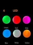 Pack Of 6 Flashing Glowing Golf Ball Night Luminous Light Up Led. Fixed Price $15.99.