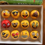 Moji Premium Emoticon Unique Professional Practice Golf Balls 12PACK New. Fixed Price $7.37.