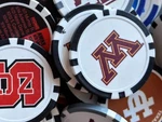 You Pick Ncaa Wincraft Golf Ball Marker Poker Chip Round Logo Minnesota Gopher &. Fixed Price $8.80.