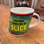 Vintage This Mug Looks Like My Slice/hook Humorous Golf Coffee Cup. Fixed Price $11.99.