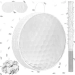 Golf Ball Pi Ata With Blindfold Stick And Confetti Birthday Sports Gol.... Fixed Price $30.05.