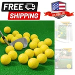 24 Pack Foam Golf Practice Balls, Realistic Feel And Limited Flight, Soft For.... Fixed Price $23.74.