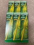 Lot Of 6 Ticonderoga #2 Hb Wooden Unsharpened, 72 Pencils.. Fixed Price $13.99.