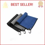 Yaozoon 3 Pack Golf Towels Rag With Carabiner Clip For Bags Women,micro. Fixed Price $15.16.
