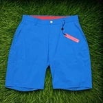 Redvanly Hanover Golf Shorts Men Medium Blue 9 Inseam Performance Nwt. Fixed Price $80.50.