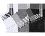 Buryeah Golf Towel 22X44" Cotton 3-PACK Caddy Camping White Gray Black Stripe. Fixed Price $40.48.