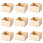 6 Pack 4.5X4.5X2.5 Unfinished Storage - Small Wooden For Cra.... Fixed Price $28.99.
