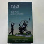 10L0L Golf Bag Holder With 3 Pens Foldable Pull Cart. Fixed Price $18.00.