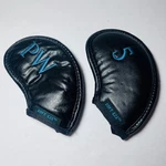 Proactive Soft-eze Lot 2 Iron Golf Club Headcovers Black Padded. Fixed Price $5.00.