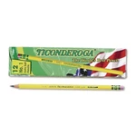 Ticonderoga Yellow Pencil, NO.1 Extra Soft Lead, Dozen DIX13881. Fixed Price $9.69.