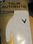 Callaway Tour Authentic Golf Glove Model Finest Cabretta Leather. Fixed Price $15.00.