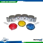 Dnj PRK607 Piston And Ring Kit For 89-92 Nissan 240SX 2.4L L4 Sohc 12V KA24E. Fixed Price $132.99.