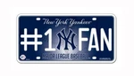 Rico MTF4701 Mlb New York Yankees #1 Fan Metal Tag,one Size. Fixed Price $14.95.