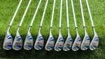 Tour Edge Hot Launch Iron Set 2-P + 54 Rh Flex Steel Shafts 10 Clubs. Fixed Price $210.00.