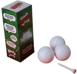 3 Exploding Golf Balls & Tee Explodes Into Smoke Cloud Gag Prank Joke Trick. Fixed Price $12.79.