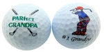 2 Pcs Westman Works Happy Fathers Day Grandpa Golf Ball Gift Pack. Fixed Price $26.67.