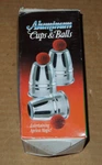 Vintage Classic Cups & Balls Magic Trick By Empire - Loftus 2002 Aluminum. Fixed Price $17.75.