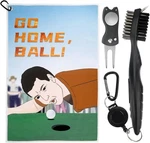 Funny Golf Towels Set For 23.62 X 15.75 Inch, Blue-go Home Ball. Fixed Price $28.99.
