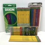 Mixed Bulk Lot Of 130 Dixon Ticonderoga Pencils #2 Hb Yellow Colored Microban. Fixed Price $26.95.