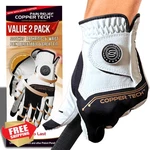 Copper Tech Ladies Golf Gloves 2 Pack Left Right Hand. Fixed Price $54.95.