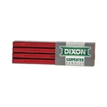 Dixon Industrial Carpenter Pencils, Hard Graphite Core, Red/black, 7", 12-PAC.... Fixed Price $16.20.