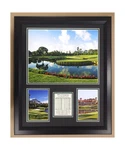 Legends Never Die Pga Tpc Sawgrass Golf Course Double Matted Photo Frame, 18".... Fixed Price $131.26.