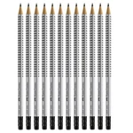Faber-castell Grip Graphite Pencils With Erasers Count (pack Of 12), Multi. Fixed Price $21.95.