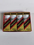 Pinnacle Gold 90 Golf Balls New 4 Pack Boxes Of 3 Each. Fixed Price $14.69.