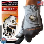 Copper Tech Plus Gloves Men Right Handed Golfer Or Left (2ND. Fixed Price $41.99.