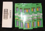 Ticonderoga Striped Wood Pencils #2 Big Lot Of Packs 10! 60 Total New Wow. Fixed Price $17.99.