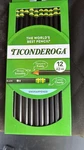 Ticonderoga Wood-cased Pencils Unsharpened #2 Hb Soft Black 12 Count (pack 6). Fixed Price $33.00.