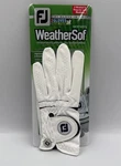 1PC New Fj Footjoy Weathersof Golf Gloves Womens White Left Hand Medium. Fixed Price $9.99.