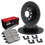 For Jeep Compass 17-26 R1 Concepts Slotted Rear Brake Kit W 5000 Pads. Fixed Price $298.77.