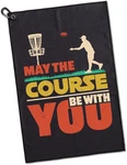 May The Course With You Printed Microfiber Golf 23.6X15.7 Inches, Black. Fixed Price $23.99.