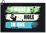 Made Hole In One Golf Towel, Funny Towels For Bags With Black. Fixed Price $26.99.