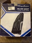 Tommy Armour Silver Scot 2-WHEEL Golf Clubs Travel Cover, Black, & White. Fixed Price $45.00.