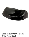 E-z-go Rxv Black Front Cowl (years 2008-2015 Golf Cart). Fixed Price $237.49.