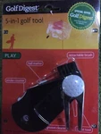 5-IN-1 Golf Tool Ball Marker Divot Digest New. Fixed Price $17.50.