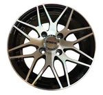 Rhox RX177 Machined Black Golf Cart Wheel - 13X6 Centered. Fixed Price $84.00.