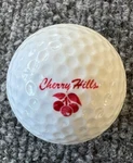 Cherry Hills Club Logo Display Ball Golfing Memorabilia. Fixed Price $6.99.