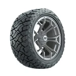 Set Of 4 Gtw 15" Spyder Golf Wheels On 23X10.00-R15 Maverick All-terrain Tires. Fixed Price $982.95.