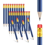 Lusofie 24 Pcs Mini Hexagonal Graphite Pencils With Erasers, Blue, Hb,. Fixed Price $10.99.